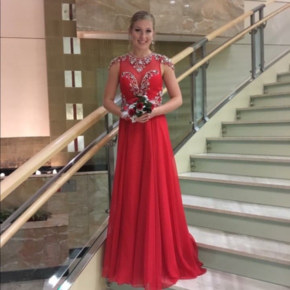 Rachel Allan Dresses & Skirts - Red Rachel Allan Prom Dress